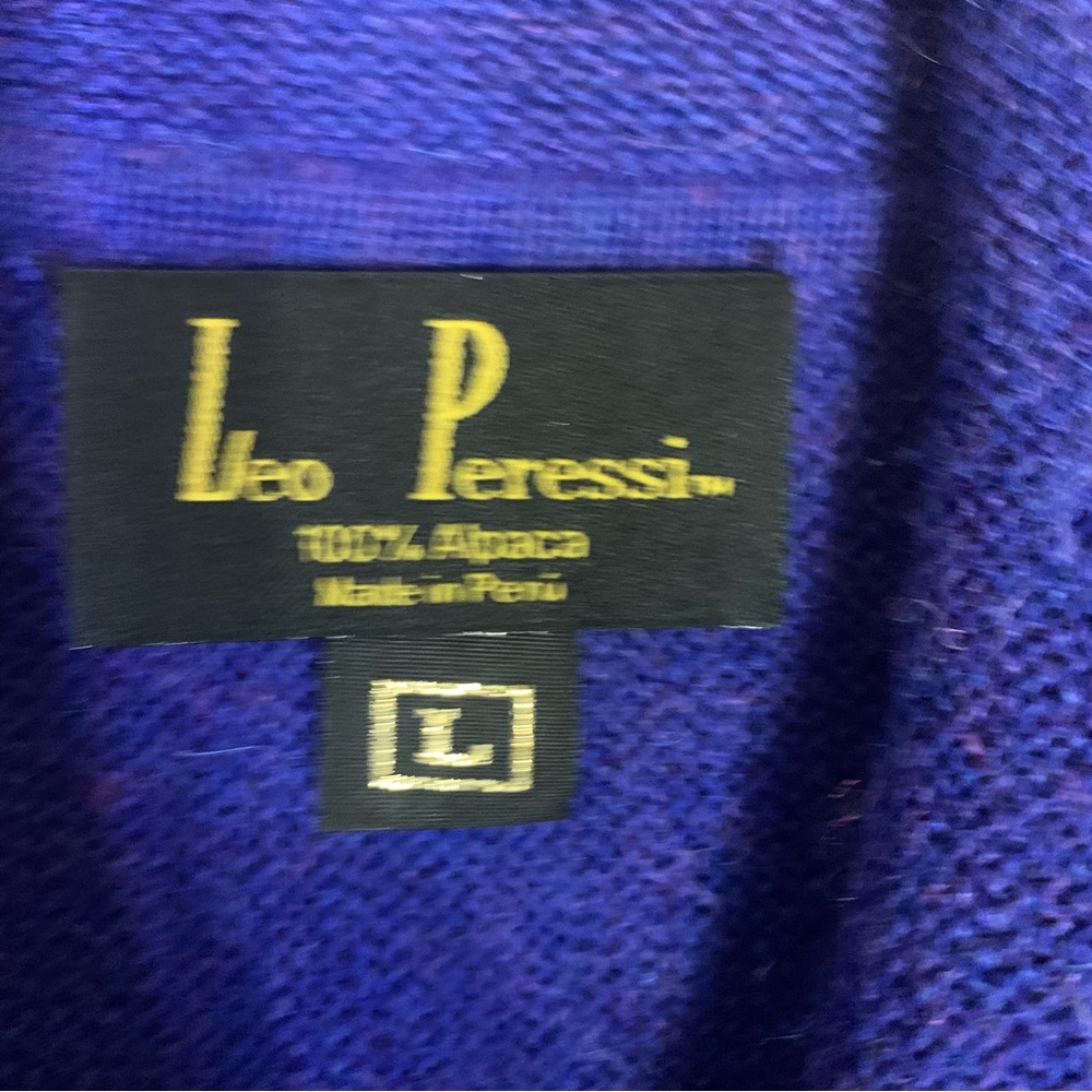 Leo Persessi 100% Alpaca‎ Sweater Size Large - Picture 2 of 5